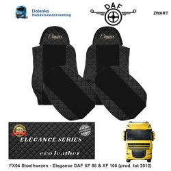 DAF XF 95 & XF 105 (prod. to 2012) ECO LEATHER Sitzbezüge - Elegance FX04-UX04