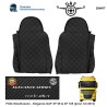 DAF XF 95 & XF 105 (prod. to 2012) ECO LEATHER Sitzbezüge - Elegance FX04-UX04