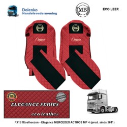 MERCEDES ACTROS MP 4/MP5 - ECO LEDER -Stoelhoezen - Elegance,  (prod. sinds 2011)