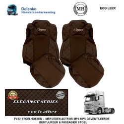 MERCEDES ACTROS MP4/MP5 Seat covers - Elegance,Ventilated seats (prod. since 2011)