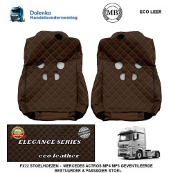 MERCEDES ACTROS MP4/MP5 - ECO LEDER -Stoelhoezen - Elegance, Geventileerde stoelen (prod. sinds 2011)