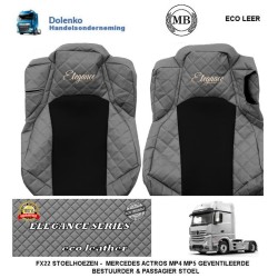 MERCEDES ACTROS MP4/MP5 Seat covers - Elegance,Ventilated seats (prod. since 2011)