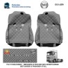 MERCEDES ACTROS MP4/MP5 Seat covers - Elegance,Ventilated seats (prod. since 2011)