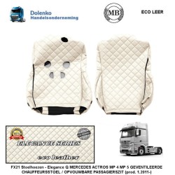 MERCEDES ACTROS MP4/MP5 Seat covers - Elegance,Ventilated Driver - Foldable Passenger seats (prod. since 2011)