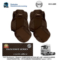 MERCEDES ACTROS MP4/MP5 Sitzbezüge Belüftete Fahrer -Beifahrer Klap Sitze- (prod. von 2011)