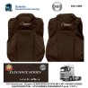MERCEDES ACTROS MP4/MP5 Seat covers - Elegance,Ventilated Driver - Foldable Passenger seats (prod. since 2011)