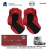 MERCEDES ACTROS MP4/MP5 Seat covers - Elegance,Ventilated Driver - Foldable Passenger seats (prod. since 2011)