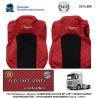 MERCEDES ACTROS MP4/MP5 Seat covers - Elegance,Ventilated Driver - Foldable Passenger seats (prod. since 2011)
