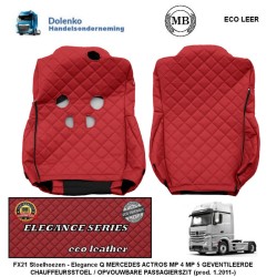 MERCEDES ACTROS MP4/MP5 Seat covers - Elegance,Ventilated Driver - Foldable Passenger seats (prod. since 2011)