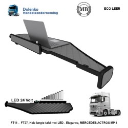 Hele Lengte tafel Mercedes Actros  (MP2 - MP3 - MP4) Elegance Serie