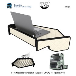 FT37 Middentafel met Lade + LED - Elegance VOLVO FH 4 (2013-2019)