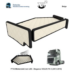 FT37 Mitteltisch mit Schublade + LED - Elegance VOLVO FH 4 (2013-2019)
