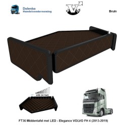 FT37 Mitteltisch mit Schublade + LED - Elegance VOLVO FH 4 (2013-2019)