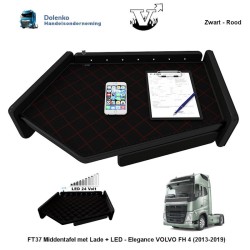 FT37 Middentafel met Lade + LED - Elegance VOLVO FH 4 (2013-2019)