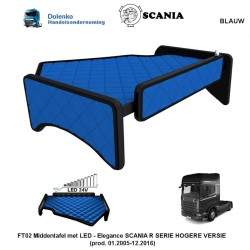 Center Table SCANIA R Serie HIGH CAB (PROD.01-2005- 12-2016) FT02