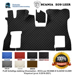 SCANIA ECO LEER TUNNELCOVERS AND FLOORMATS FULL COVERAGE