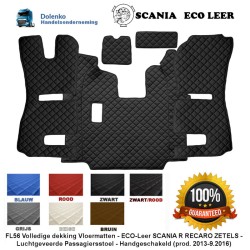 SCANIA ECO LEDER TUNNEL ABDECKUNGEN UND FUSSMATTEN VOLLSTÄNDIGE ABDECKUNG