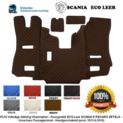 SCANIA ECO LEER TUNNELCOVERS AND FLOORMATS FULL COVERAGE