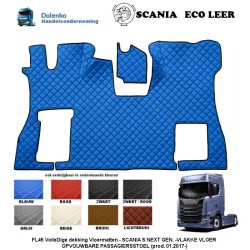 SCANIA S NEXT GEN Flat floor Tunnelcover and Floormats Foldable seat (01-2017-....) FL45-SM45
