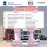 MERCEDES COMPLETE GORDIJNEN SETS ACTROS - MP4 - MP5 - ATEGO en AXOR