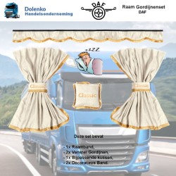 DAF RAAM GORDIJNEN SETS LF - CF - XF95 - XF105 - XF106 - XG - XF NG