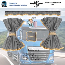 LKW FENSTER GARDINEN SETS DAF LF - CF - XF95 - XF105 - XF106  - XG - XF NG