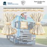 WINDOW CURTAIN SETS SCANIA SERIE R - G - P - NG