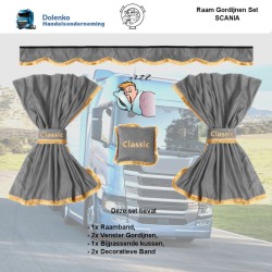 LKW FENSTER GARDINEN SET SCANIA SERIE R - G - P - NG