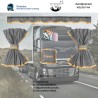 WINDOW CURTAIN SETS VOLVO FH3 - FH4 - FH5