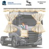 IVECO WINDOW CURTAIN SETS STRALIS & HI-WAY & STRALIS HP & S-WAY