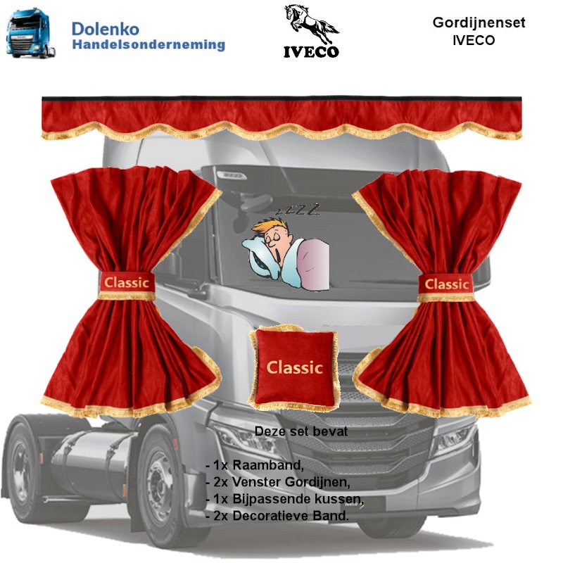 IVECO RAAM GORDIJNEN SETS STRALIS & HI-WAY & STRALIS HP & S-WAY