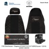 SCANIA R & G & P - ECO LEDER Stoelhoezen - Elegance,   (prod. -9.2016) (verschillende stoelen) FX03-UX03