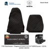SCANIA R & G & P - ECO LEDER Stoelhoezen - Elegance,   (prod. -9.2016) (verschillende stoelen) FX03-UX03