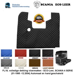 SCANIA 4 Series Automatic and Manual Gearbox Tunnelcover and floormats FL18-SM18
