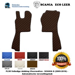 SCANIA R - TUNNELCOVER AND FLOORMATS - AUTOMATIC GEARBOX - (PROD 2005-2016) - FL58-SM58