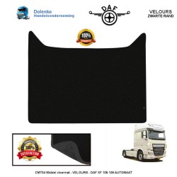 DAF 105-106 Euro 6 Automatic Gearbox Velours Middle Floor Mat