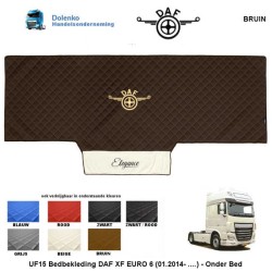 DAF XF Euro 6 Eco Leather Bed Cover (01-2014-......) - Under bed (UF15)