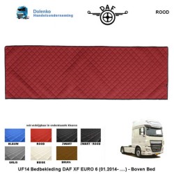 DAF XF Euro 6 ECO-Leder-Bettbezug (01-2014-......) - über Bett (UF14)