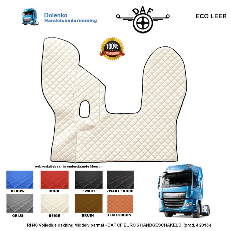 DAF CF Euro 6 Schaltgetriebe getriebe Tunnelabdeckung RH40-RN40