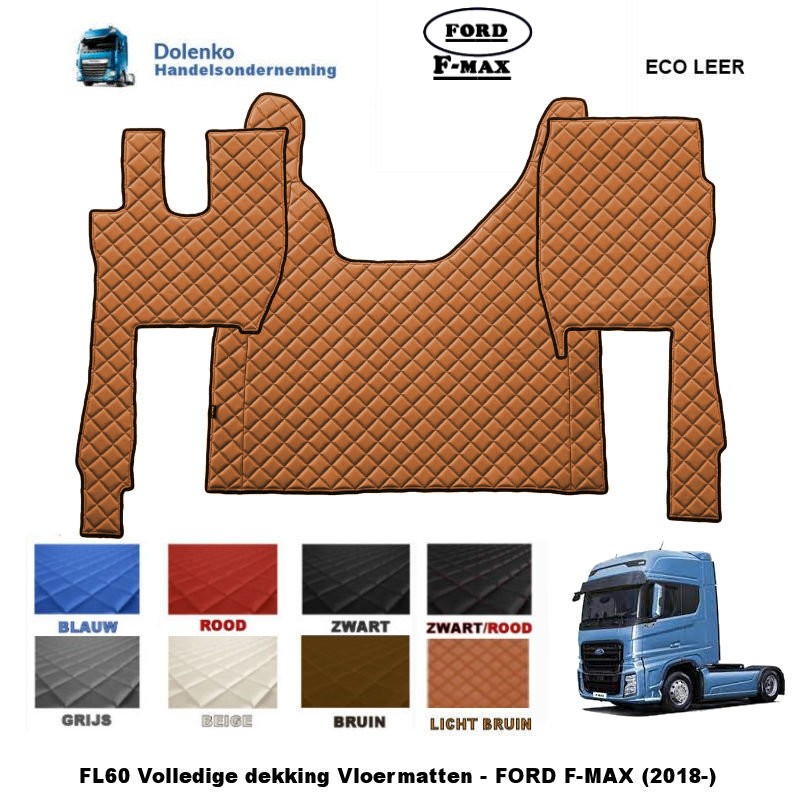 FORD F-MAX (prod. 2018 - ....) Motortunnelhoes en vloermatten