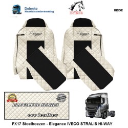 IVECO STRALIS HI-WAY ECO LEDER - SITZBEZUGE - ELEGANCE, PROD. SINDS 2014 FX17-UX17