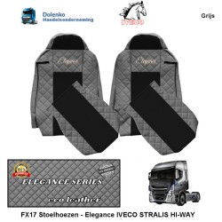 IVECO STRALIS HI-WAY ECO LEDER - SITZBEZUGE - ELEGANCE, PROD. SINDS 2014 FX17-UX17