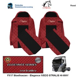IVECO STRALIS HI_WAY ECO LEATHER- CHAIRCOVERS - ELEGANCE, PROD. SINDS 2014 FX17-UX17