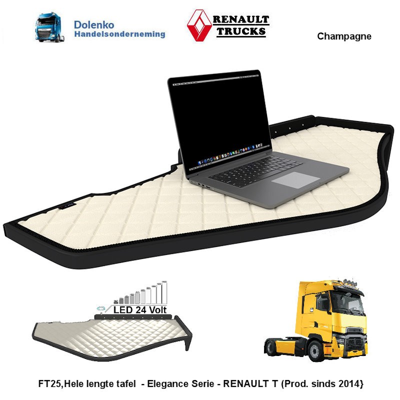 Hele Lengte Tafel RENAULT T - MAGNUM - PREMIUM