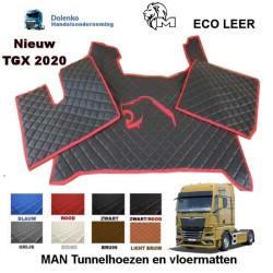 ECO LEDER TUNNELABDECKUNGEN UND FUSSMATTEN VOLLSTÄND PASSEND FUR MAN MODELLE