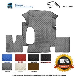 TUNNELCOVER AND FLOOR MATS FL21-SM21 SUITABLE FOR MAN TGA AUTOMATIC / MANUAL GEARBOX