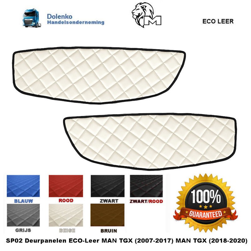 SP02, Deurpanelen passend voor MAN TGX (2007-2017) MAN TGX (2018-2020) DIVERSE KLEUREN