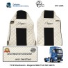 ECO LEDER Seat covers - Elegance, SUITABLE FOR MAN-TGX-ISRI-CHAIRS