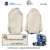 ECO LEDER Seat covers - Elegance, SUITABLE FOR MAN-TGX-ISRI-CHAIRS