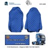 ECO LEDER Seat covers - Elegance, SUITABLE FOR MAN-TGX-ISRI-CHAIRS